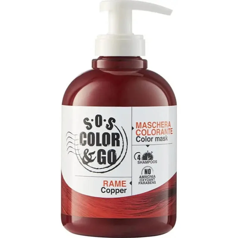 Alama S.o.s color&amp;go - mască colorantă și hidratantă cu cupru, 300 ml — preț și oferte