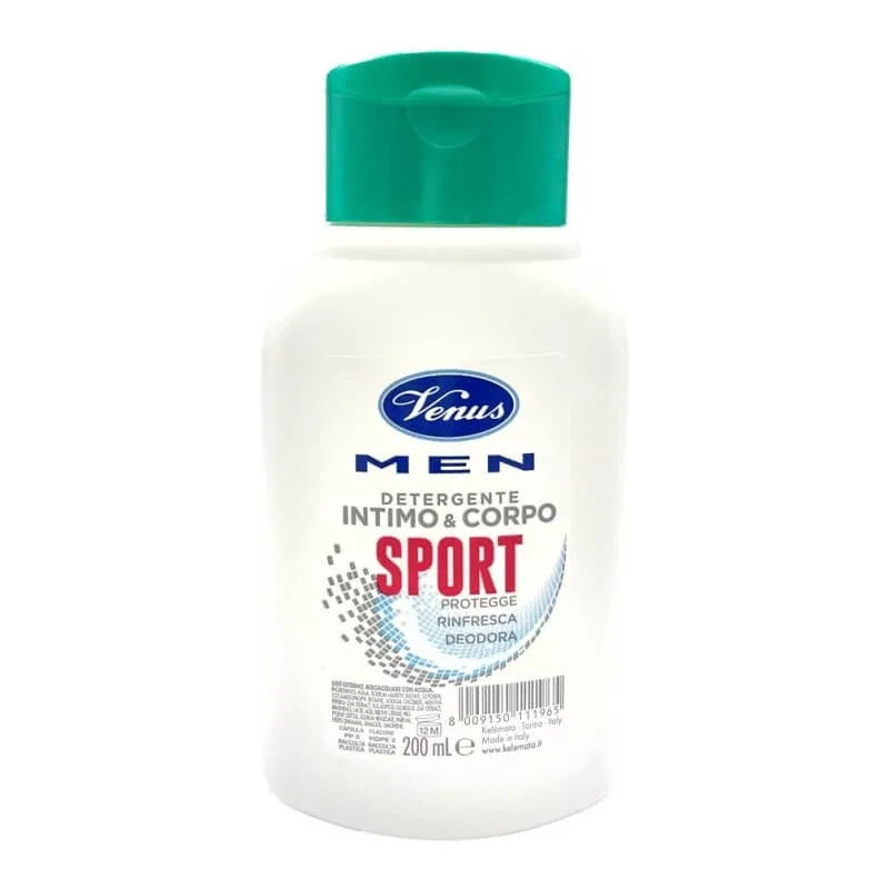 Venus for men – gel de igienă intimă și corporală cu efect antibacterian, 200 ml — preț și oferte