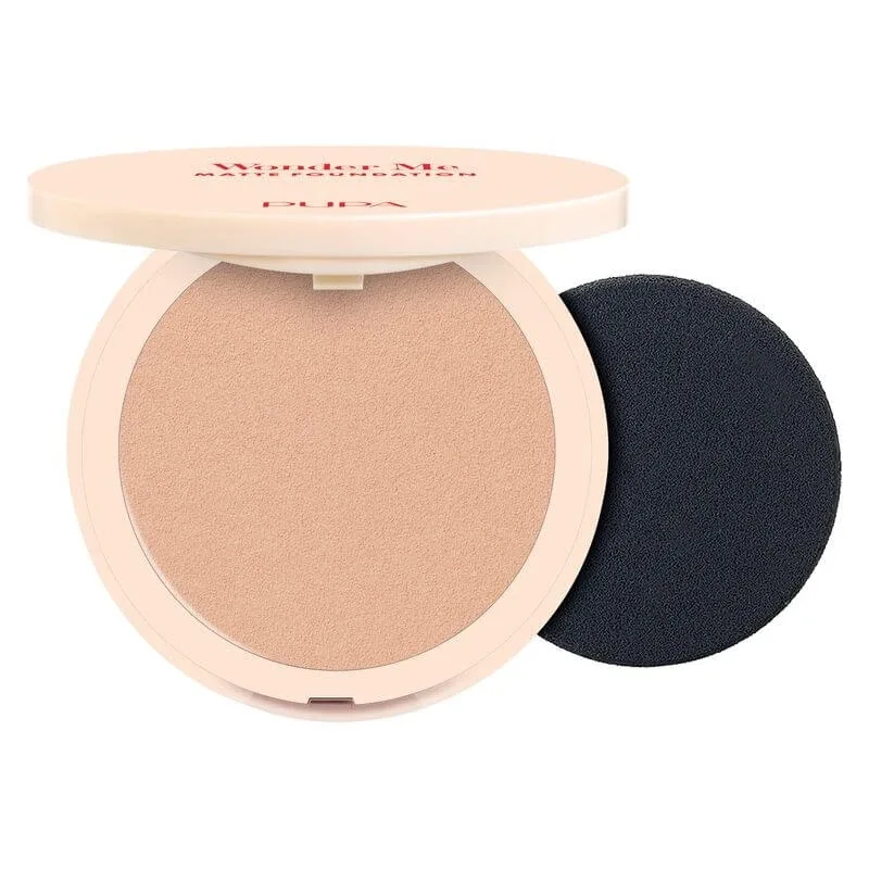 Pupa Wonder Me Matt Foundation – fond de ten pudră nr. 030 bej mediu — preț și oferte