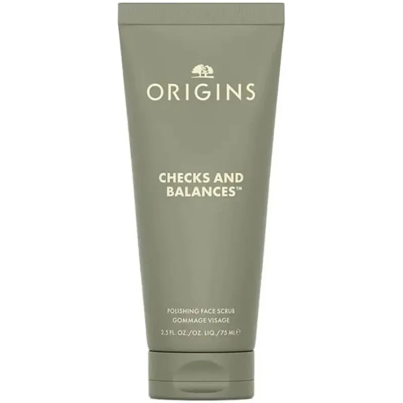 Origins Checks and balances – exfoliant facial iluminator cu turmalină, 75 ml — preț și oferte