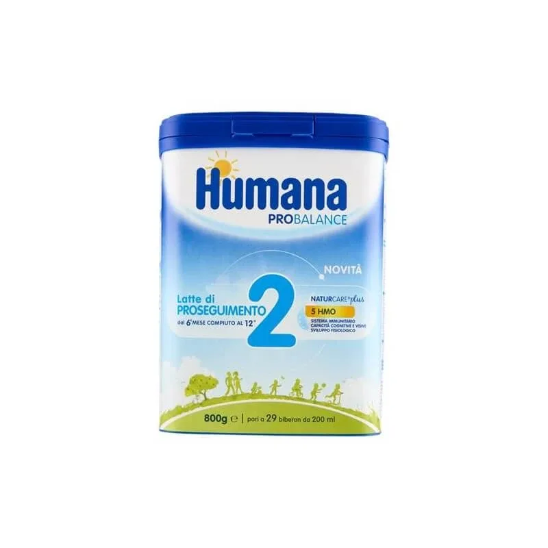 Humana 2 Probalance – lapte praf de continuare pentru copii, 800 g — preț și oferte