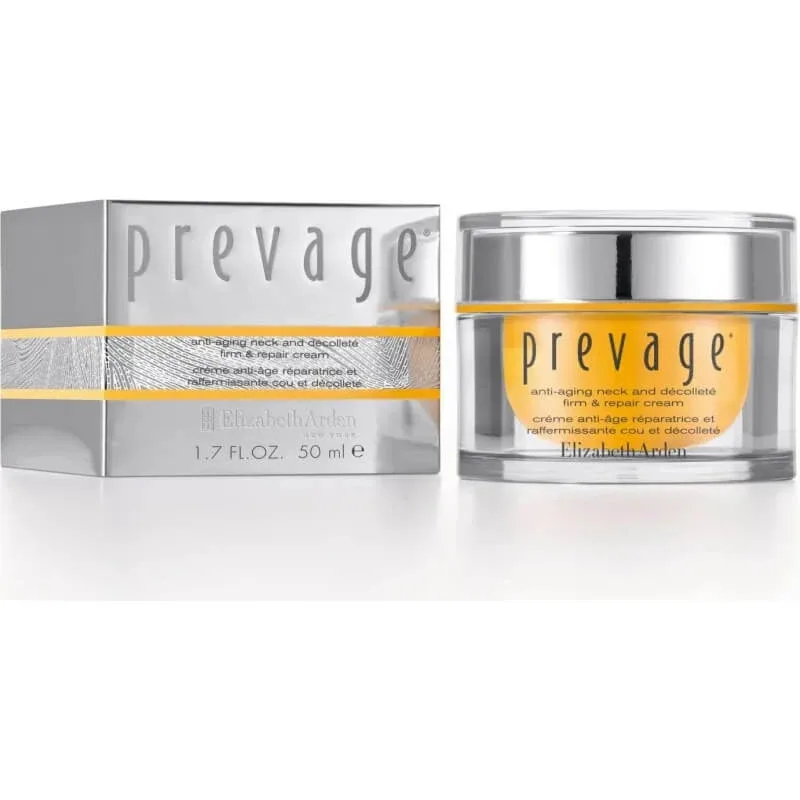Elizabeth Arden Prevage - Cremă pentru fermitate și regenerare a gâtului și decolteului - 50 ml — preț și oferte