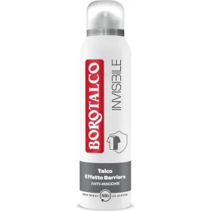 Borotalco invizibil – deodorant cu talc cu efect de barieră 48h, spray de 150 ml