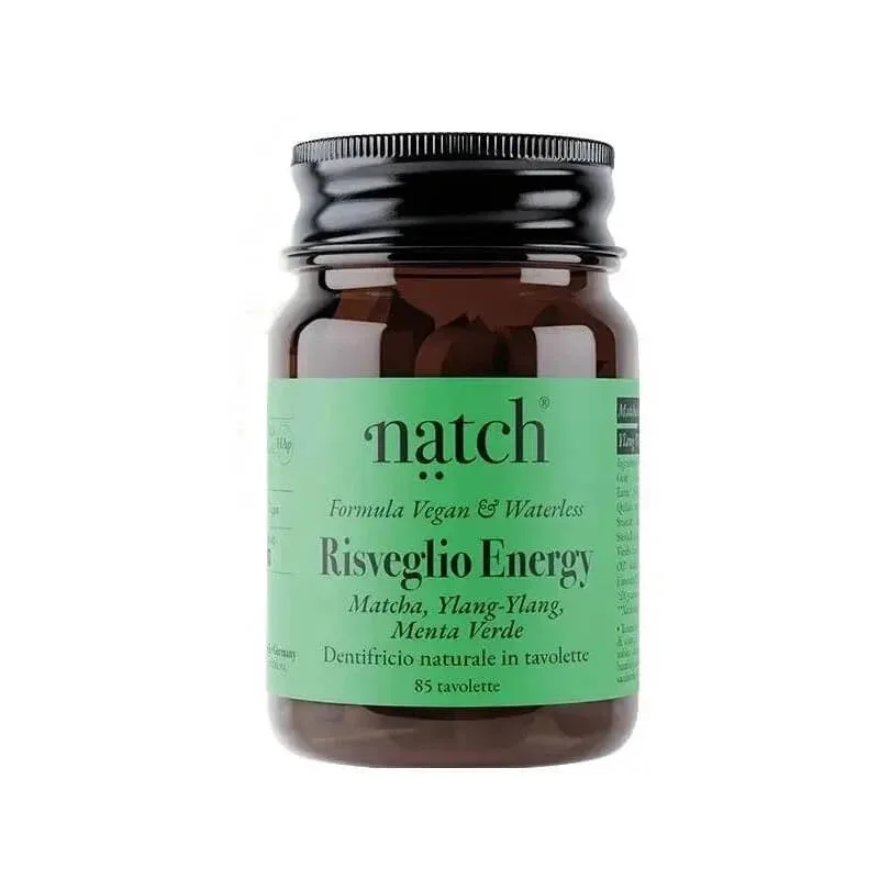 Natch Risveglio energy – pastă de dinți solidă, 85 de tablete — preț și oferte