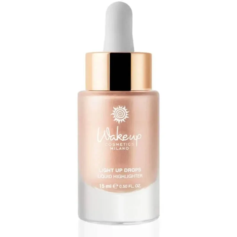 Wakeup cosmetics Light up drops – iluminator lichid – nr. 01 rose quartz — preț și oferte