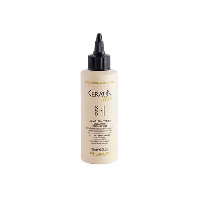 Phytorelax Keratin liss – cremă de netezire instantanee împotriva părului creț, 150 ml — preț și oferte