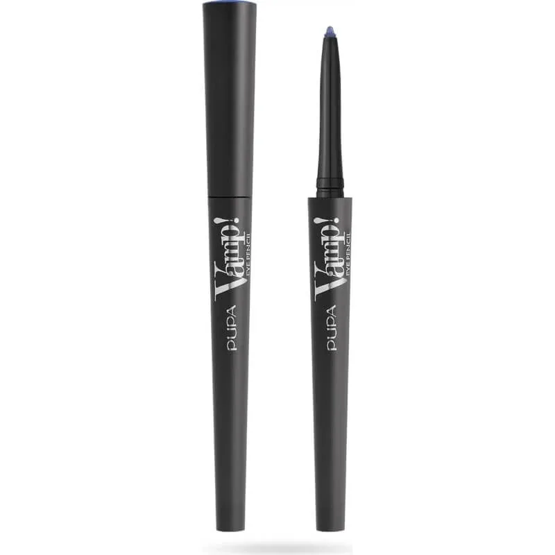 Pupa vamp! eye pencil – creion de ochi rezistent la apă 2 în 1 nr. 400 albastru de miezul nopții — preț și oferte