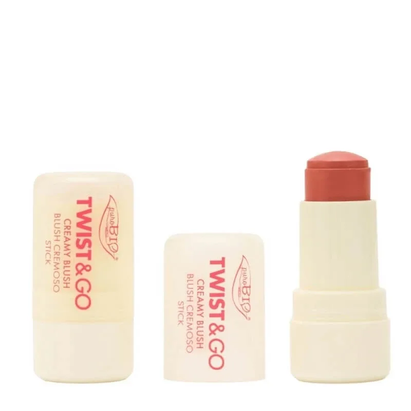 Puro bio twist &amp; go – fard de obraz cremos în stick nr. 03 macaron — preț și oferte