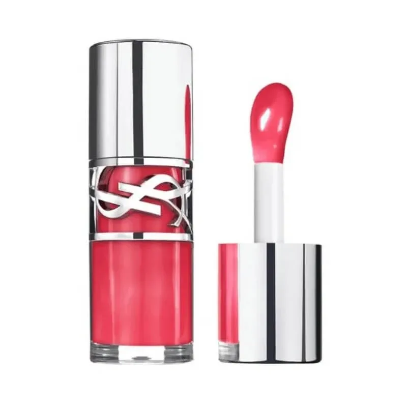 Yves Saint Laurent YLS Loveshine Plumpling Lip Oil Gloss – luciu de buze cu efect de volum nr. 9 Cherry Flash — preț și oferte