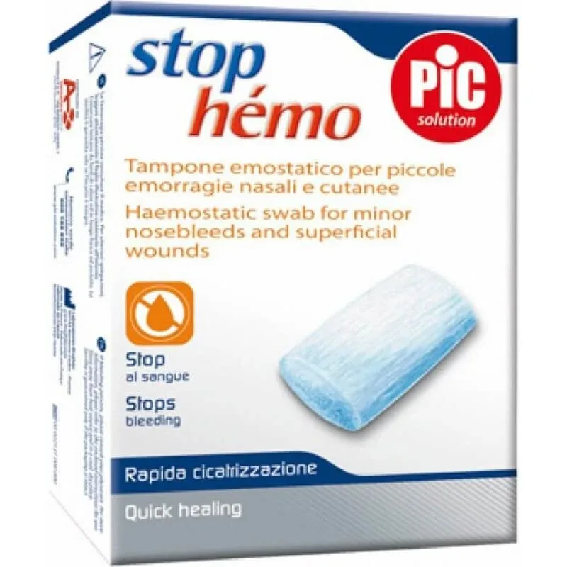 Pic Stop Hemo – 5 tampoane hemostatice pentru hemoragii nazale minore — preț și oferte