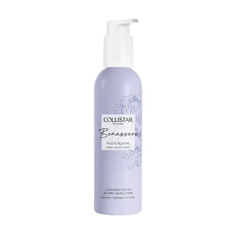 Collistar Wellbeing cu smochin și glicină – unt lichid pentru corp 200 ml — preț și oferte