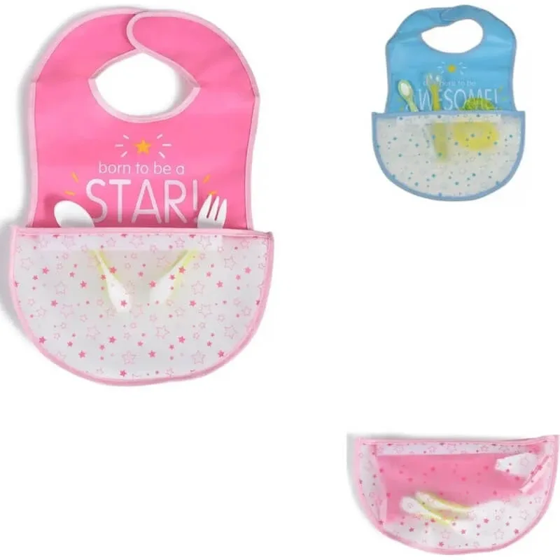 Cangaroo Glam - bavetă impermeabilă - roz — preț și oferte