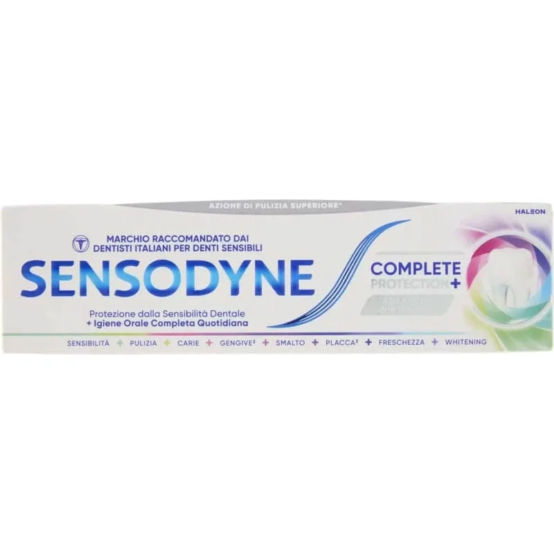 Sensodyne Complete Protection+ Advanced Whitening – pastă de dinți 75 ml — preț și oferte
