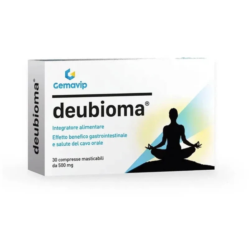 Deubioma 30 comprimate masticabile – supliment alimentar pentru sănătatea tractului gastro-intestinal — preț și oferte