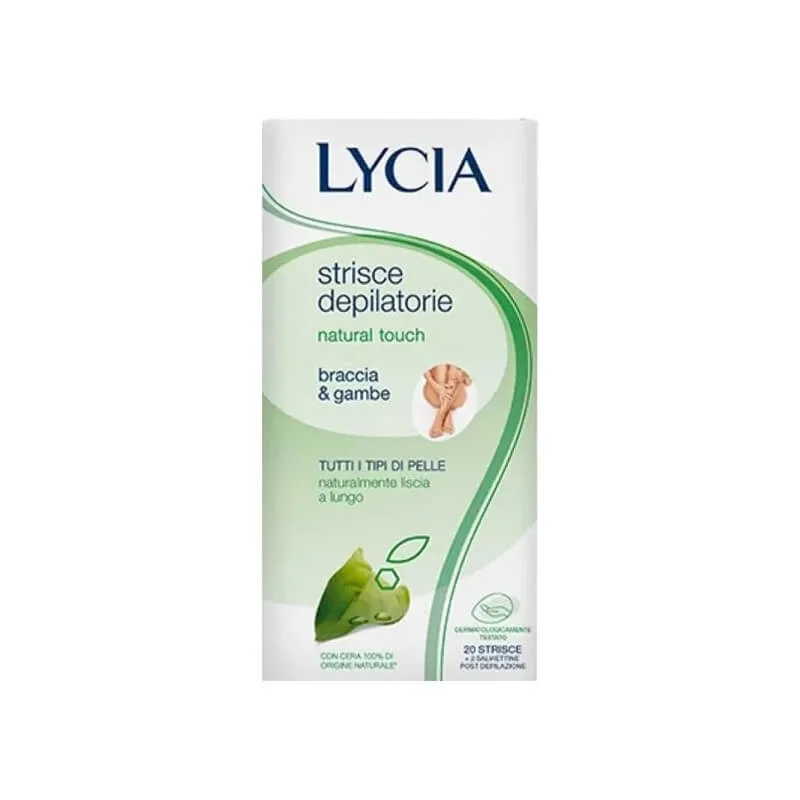 Lycia Natural touch – 20 de benzi de epilare pentru picioare și brațe — preț și oferte