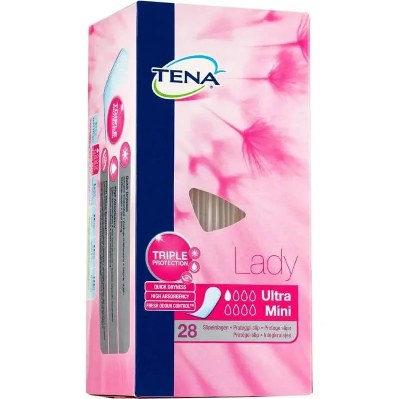 Tena Discreet – 28 de tampoane ultra mini pentru incontinență urinară — preț și oferte