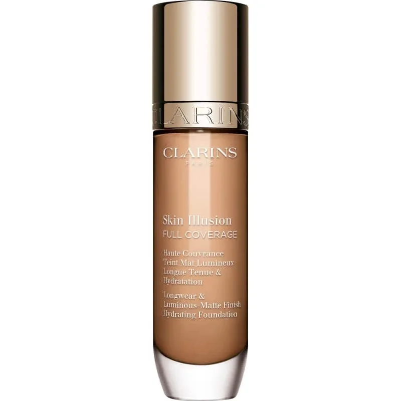Clarins Skin Illusion Full Coverage – fond de ten cu efect mat și luminos – nr. 110n — preț și oferte