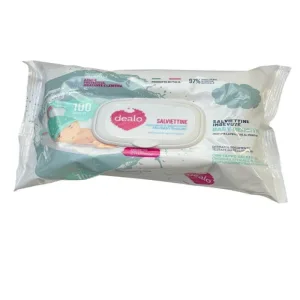 Dealo baby ultra sensitive – 100 de șervețele umede delicate