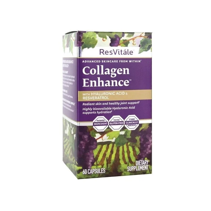 ResVitale Collagen Enhance, 60 capsule, GNC GENERAL NUTRITION CORPORATION — preț și oferte
