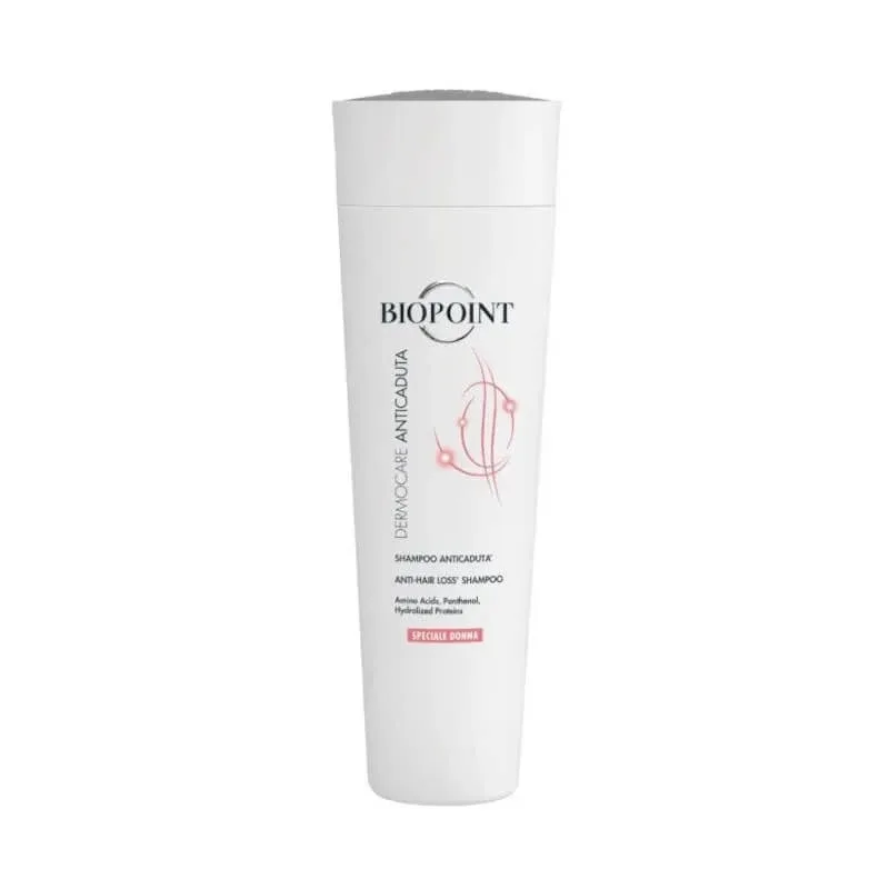 Biopoint Dermocare special pentru femei – șampon împotriva căderii părului fragil, 200 ml — preț și oferte