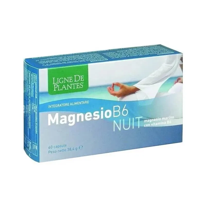 Magnesio B-6 Nuit 60 capsule – supliment alimentar util pentru a favoriza somnul — preț și oferte