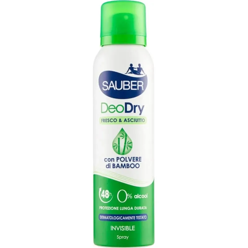 Sauber Deodry Fresh &amp; Dry 48h – deodorant spray 150 ml — preț și oferte
