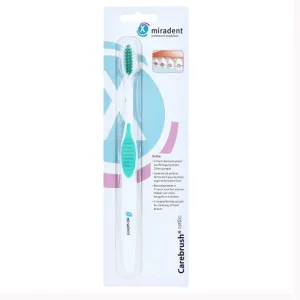 Periuta pentru dinti cu aparate dentare fixe CAREBRUSH ORTHO, Miradent | 1 buc