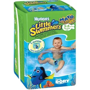 Huggies Little Swimmers – scutece-costum de baie, mărimea 3-4 (7-15 kg), pachet de 12 scutece