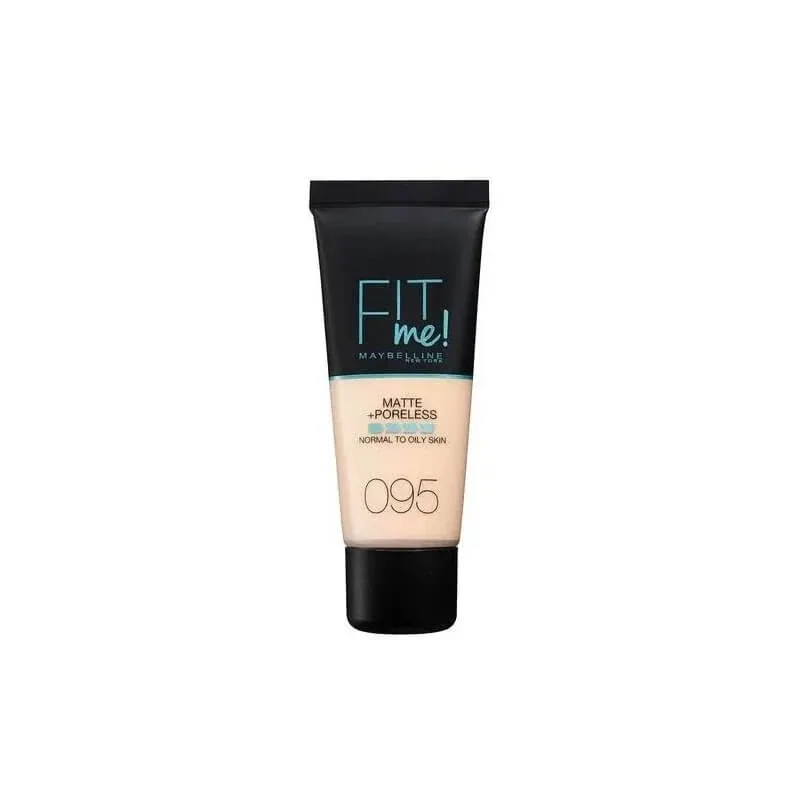 Maybelline Fit Me Matte & Poreless – fond de ten lichid – nr. 095 Fair Porcelain Maybelline New York — preț și oferte