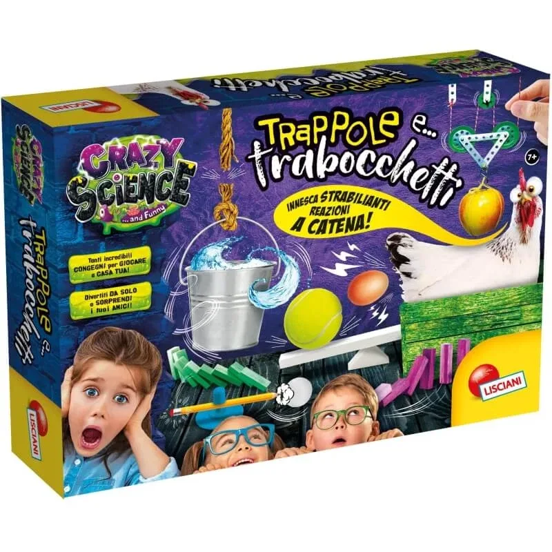Lisciani Crazy Science – atelierul capcanelor uriașe — preț și oferte