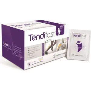 Tendifast 15 plicuri cu aromă de lămâie – supliment alimentar benefic pentru sistemul musculo-scheletic