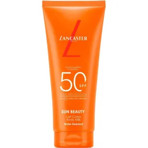 Lancaster Cremă solară SPF 50, lapte de corp Sun Beauty Body Milk, protecție ridicată, 100 ml