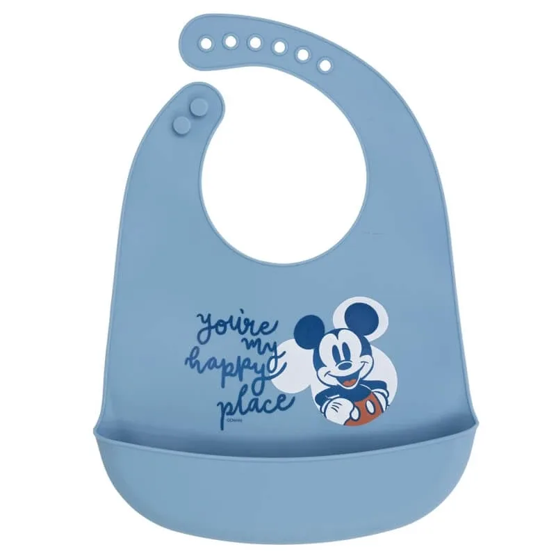 Stor Disney Mickey Mouse – bavetă din silicon albastru deschis — preț și oferte