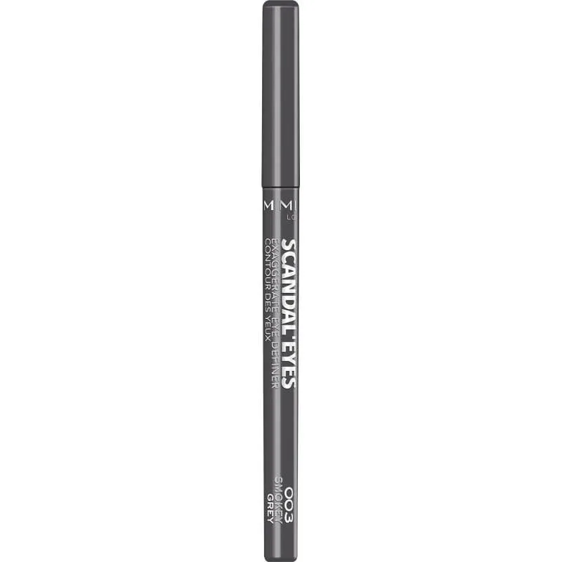Rimmel Scandaleyes Exaggerate – creion de ochi automat, rezistent la apă, nr. 003, gri fumuriu Rimmel London — preț și oferte