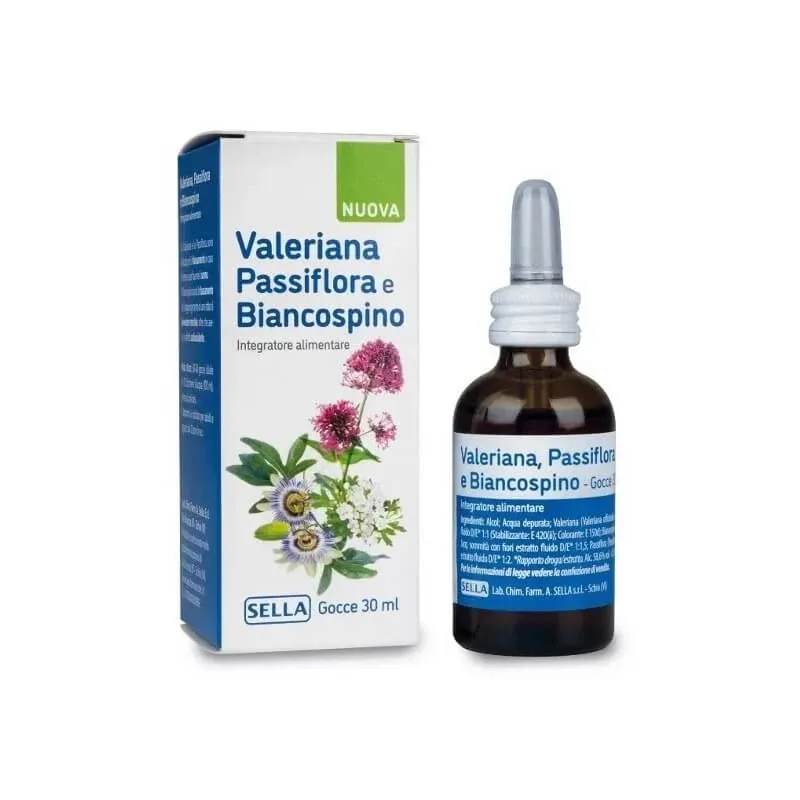 Valeriană, pasiflora, păducel 30 ml – supliment alimentar pentru somn — preț și oferte