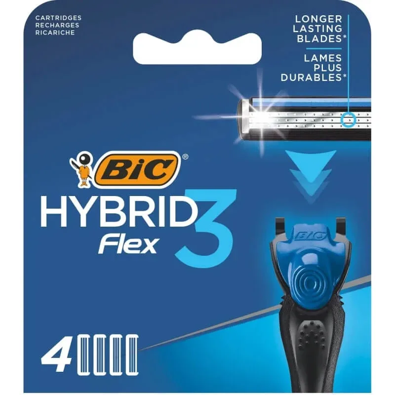 Bic Flex3 hybrid - 4 lame de schimb — preț și oferte