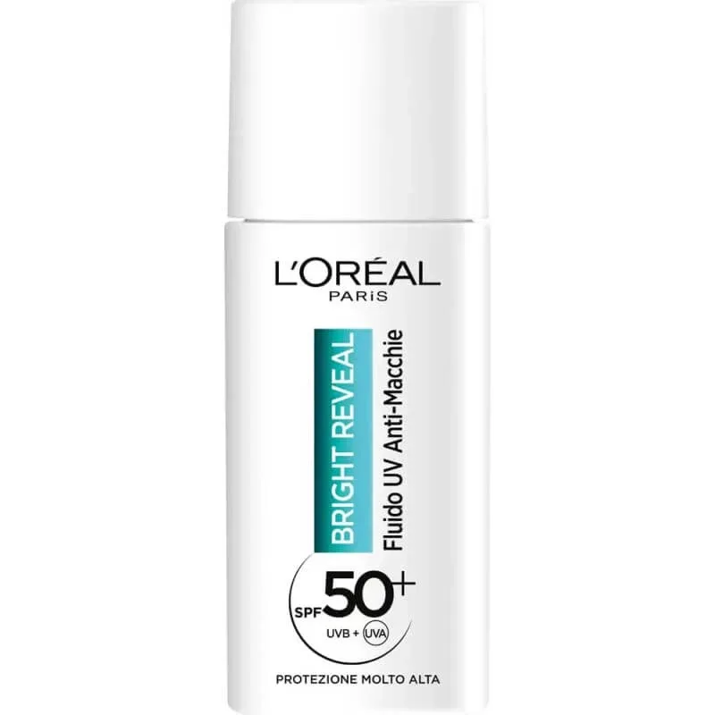 L'Oréal Paris Bright Reveal - fluid UV anti-petele cu niacinamidă, 50 ml — preț și oferte