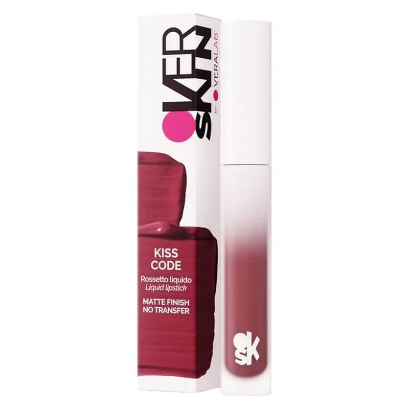 Veralab Overskin kiss code – ruj lichid mat nr. 04 ruby red — preț și oferte