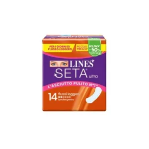 Lines Seta Ultra – 14 tampoane pentru fluxuri ușoare