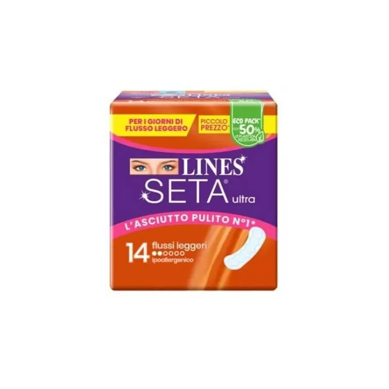 Lines Seta Ultra – 14 tampoane pentru fluxuri ușoare — preț și oferte