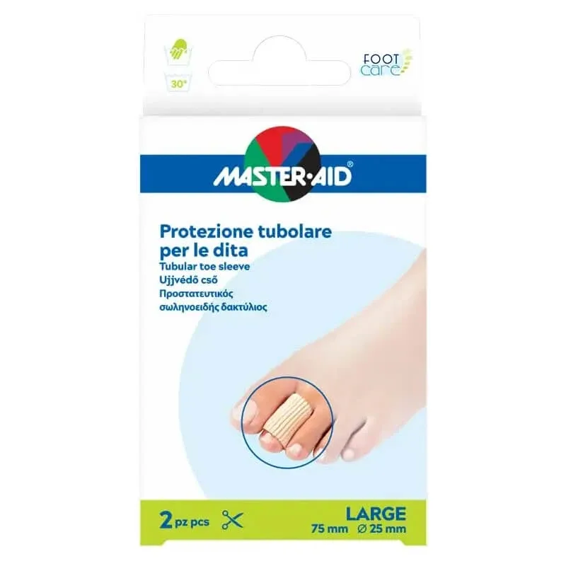 Master Aid Footcare – 2 protecții tubulare – mărimea L — preț și oferte