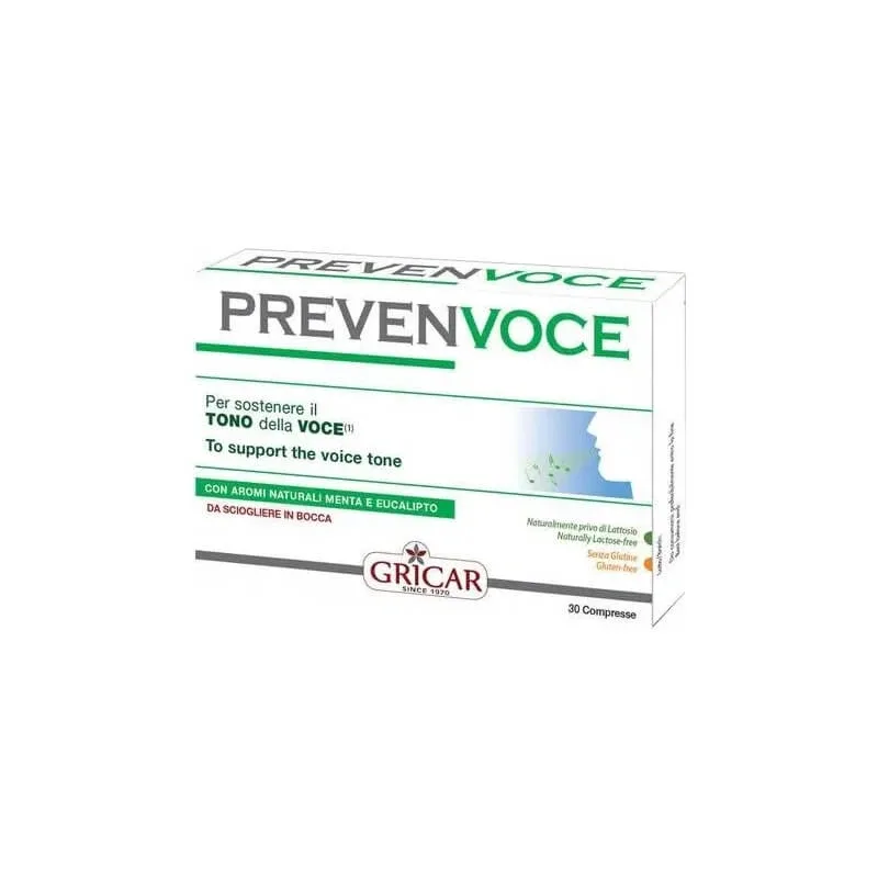 Prevenvoce 30 de comprimate – supliment alimentar pe bază de mentă și eucalipt — preț și oferte