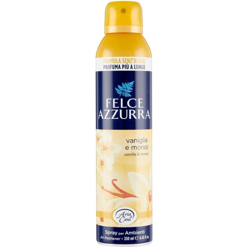 Felce Azzurra – Deodorant de cameră sub formă de spray cu aromă de vanilie aurie — preț și oferte