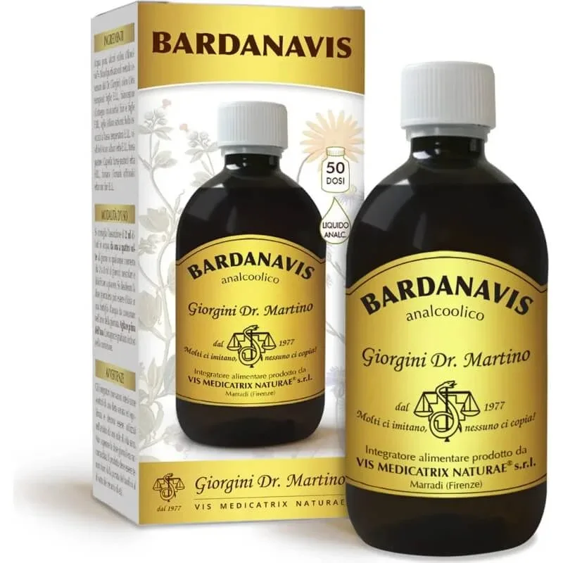 Bardanavis 500 ml fără alcool – supliment drenant — preț și oferte