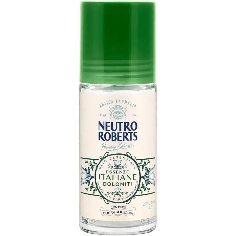 Neutro Roberts Essenze italiane Dolomiti – deodorant roll-on fără săruri de aluminiu, 50 ml — preț și oferte