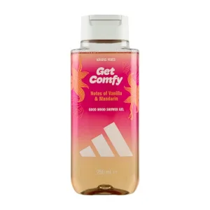 Adidas Get comfy - gel de duș cu aromă de vanilie și mandarină, 250 ml