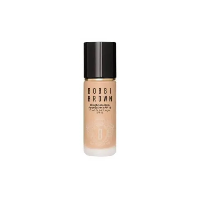 Bobbi Brown Weightless Skin Foundation – fond de ten mat cu SPF 15 – bej — preț și oferte