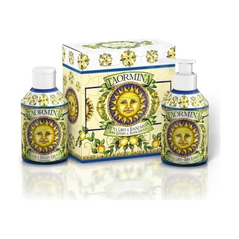 Rudy Cofanetto – set de produse din maiolică Taormina – gel de duș 250 ml + cremă de corp 250 ml — preț și oferte