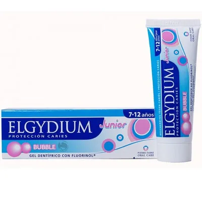PFOC ELGYD PASTA DINTI JUNIOR BUBBLE 50ML PIERRE FABRE — preț și oferte