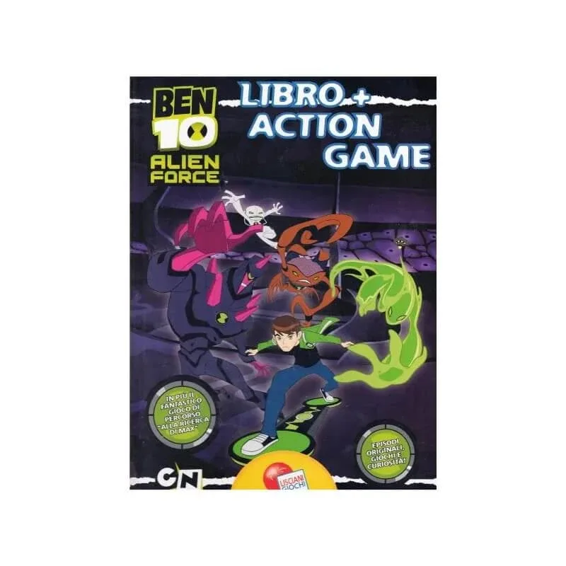 Lisciani Ben10 Alien Force – carte + joc de acțiune — preț și oferte
